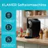 KLAMER Softeis Maschine Schwarz 1,5L