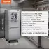 VEVOR Kommerzielle Eismaschine 18 L/H - BQL-128YH