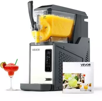 VEVOR Slushie Machine, 4L/135oz