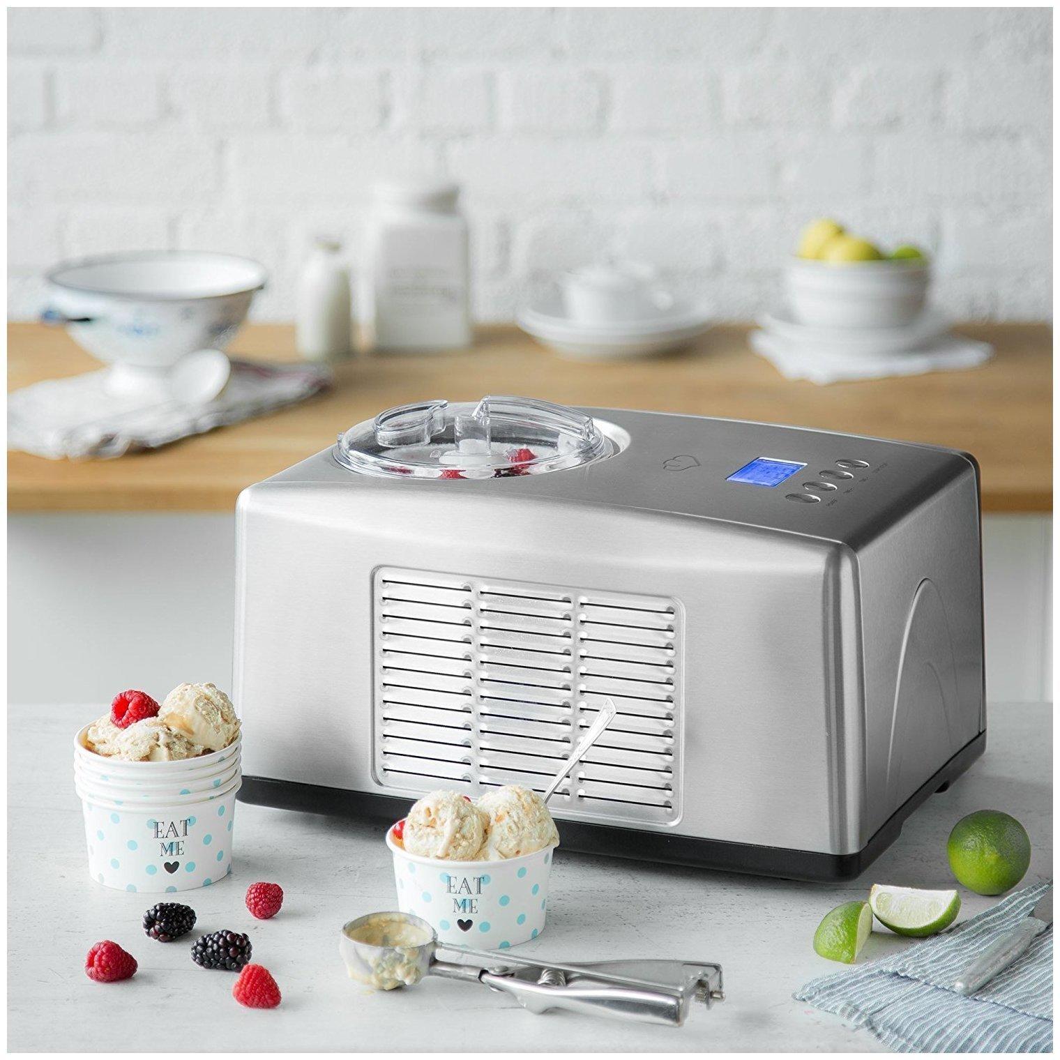 Solis Gelatissima 8503 Eismaschine - Kompressor Eisbereiter 1 Liter