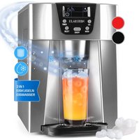 Klarstein 10030848, Klarstein Ice Volcano 2G Eismaschine LED 12kg je 24h 2l 6-12min