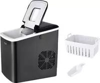 exquisit Eisw&uuml;rfelmaschine "EM 6002 sw" 13 kg innerhalb von 24 Stunden...