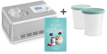 Springlane Elisa 2-in-1 Eismaschine und Joghurtbereiter + für Speiseeis 2er-Set mint