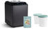 Springlane Erika 2-in-1 Eismaschine und Joghurtbereiter 2,5l inkl Eisbehälter für Speiseeis 2er-Set mint