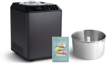 Springlane Erika 2-in-1 Eismaschine und Joghurtbereiter 2,5l inkl Edelstahl Zusatzbeh&auml;lter