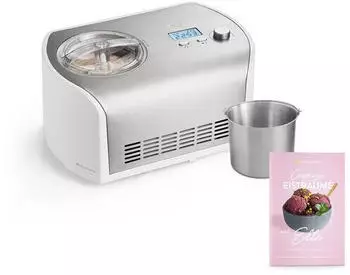 Springlane Eismaschine mit Kompressor Elli 1.2 l, 135 W+ Zusatzbeh&auml;lter Edelstahl