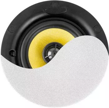 Power Dynamics KVCS5 HQ Deckeneinbaulautsprecher 2-Wege 5,25" 40W weiß (952.642)