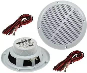 ChiliTec CT-65 Einbaulautsprecher wasserdicht, wei&szlig;, 6,5", 100W, 8 Ohm (CT-65)