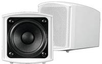 Omnitronic OD-2 Wandlautsprecher 30 W Wei&szlig; 1 Paar - Lautsprecher - 22 KHz