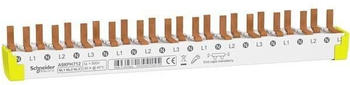 Schneider Electric Phasenschiene für FI/LS ablängbar 3P+N 12 Module für 6 FI/LS 80A (A9XPH712)
