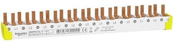 Schneider Electric Phasenschiene f&uuml;r FI/LS abl&auml;ngbar 3P+N 12 Module f&uuml;r 6 FI/LS 80A (A9XPH712)