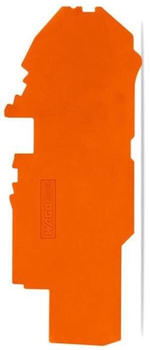 Wago Abschluss-/Zwischenplatte 2016-7792 orange (2016-7792)