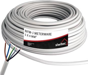 siwitec NYM-Kabel NYM-J 5x4 20 m
