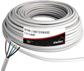 siwitec NYM-Kabel NYM-J 5x4 50 m