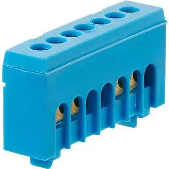 POLLMANN N7-F2 Nullleiterklemme blau