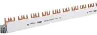 Hager KDN263B, Hager KDN263B Phasenschiene 2-polig Gabel 10mm&sup2; 63A 57M