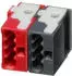 MDT KNX-Busanschlussklemme dunkelgrau/rot (ZBUSKLE)