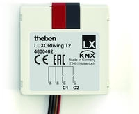theben LUXORliving UP-Bin&auml;reingang 2-fach T2