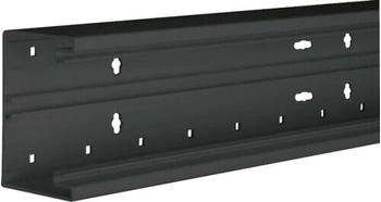 Hager Br&uuml;stungskanal-Unterteil PVC 68x100mm OT80mm graphitschwarz 2m (BR6510019011)
