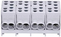 Hager Hauptleitungsabzweigklemme KH35A 4polig 2x35-2x25qmm je Pol IP20 Grau