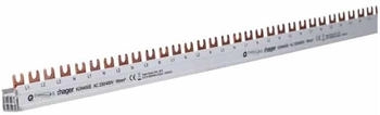 Hager Phasenschiene Gabel 58M 3-polig +N IN 1-polig +N OUT (KDN450E)