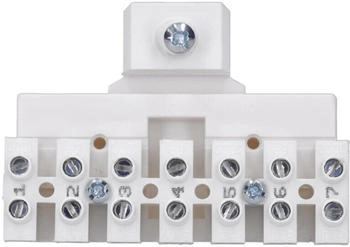Hager Steuerleitungsklemme 7-polig bis 2,5mm² (KT07B) Hager Steuerleitungsklemme 7-polig bis 2,5mm² (KT07B)