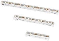 ABB Phasenschiene 4Ph., 12Pins, 10qmm ABB PS4/12A, Schwarz, Schraube,...