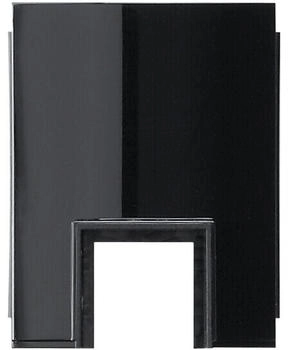Gira Adapter Leitungseinf&uuml;hrung 1-fach Kanal 15 x 15 mm Studio schwarz (8055)