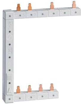 Hager Phasenschiene senkrecht 63A rechts L1N-L2N-L3N zu L1L2L3N 125mm 2-reihig (KCF963R)