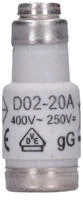 Hager Sicherung D02 E18 20a 400v Gg Mit Melder Le1820