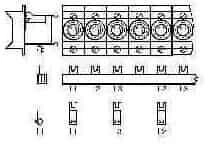 ABB Sammelschienenblock SZ-PSB 7 N 1 Stk. (GHV0360503R0023)