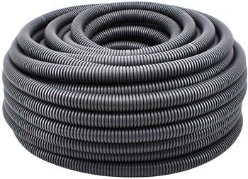 Megaastore Wellrohr 750N Ø 20 mm 25 m schwarz + Zugdraht