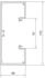 Hager TEHALIT Geräteeinbaukanal Kst 170x65mm gra/sw unbeh (BR6517019011)