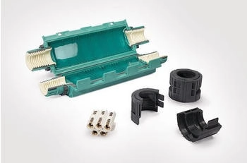 HellermannTyton 435-01662 Gel-Kabelgarnitur mit Verbinder 3x10 - 5x25