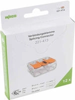 Wago 221-413/995-012, Wago 221-413/995-012 Verbindungsklemme mit Hebeln,f&uuml;r alle
