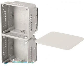 F-Tronic Unterputz-Abzweigkasten 50 mm tief 80 x 80 mm Grau E140 Inhalt: 10 Stück