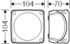 Hensel KF 0404 B 1,5-4 qmm 6 qmm 1phasig 5polig schwarz (62000050)