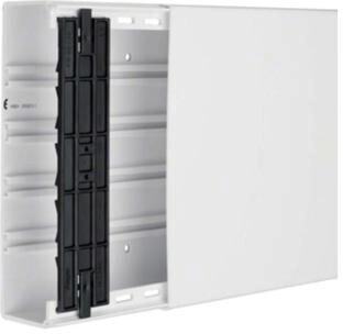 Hager 8m FB6023009016 Leitungsf&uuml;hrungskanal mit Ger&auml;te/Trennwandeinbauoption PVC...