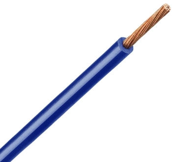 Lapp Kabel 100 Meter Lapp 4510922 H05V-K 0,75 mm&sup2; dunkelblau-wei&szlig; I Verdrahtungsleitung I flexibel I PVC-Einzelader I Litze 0,75mm2 I Verdrahtung (4510922/100)