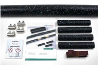 Hellermann Tyton LVK-C-5x1.5-16 - Schrumpfschlauch - Schwarz - Polyolefin - 45 cm -