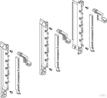 ABN Sammelschienen-Modul tief 2FB/2RE 40mm für CU (2x)12x5mm, 5-polig, EBM 70mm (MTS22505)