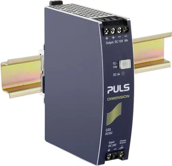 Puls DC/DC-Wandler DIN-Schienenmontage 12V DC 8A 96W (DIMENSION CD5.121)
