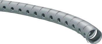 HellermannTyton Spiralschlauch mit Werkzeug silber 23-27 mm 2m (161-64406)