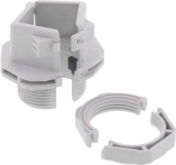 WISKA Kabelverschraubung CKM 25 V0 M25 Polyamid Lichtgrau (RAL 7035) teilbar (10108664)