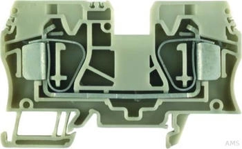 Weidmüller ZDU 10 Durchgangsklemme dunkelbeige 10mm² (1746750000)