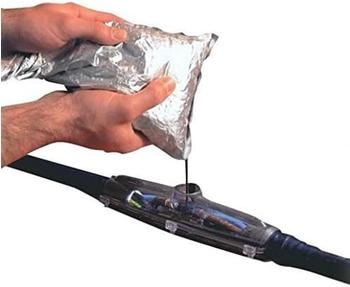 Cellpack Giessharz-Verbindungsmuffe MZ00 f&uuml;r Steuer- und Signalkabel (124505)