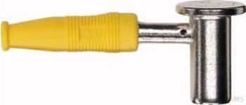 Merten Potentialausgleich-Winkel-Buchsenstecker (297190)