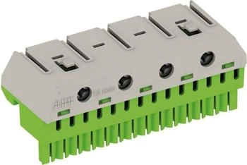 Striebel & John ZK144G PE-Klemmenblock 14x4+4x25qmm Quick-Steckklemme (2CPX062760R9999)