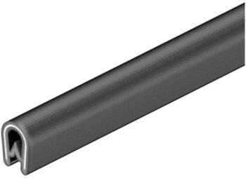 OBO Bettermann KSB 2 PVC Kantenschutz für Bleche, 10 m, Schwarz (6072909)