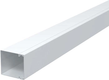 OBO Bettermann Leitungsf&uuml;hrungskanal mit Bodenlochung 60x60mm reinwei&szlig; Stahl (6248608)